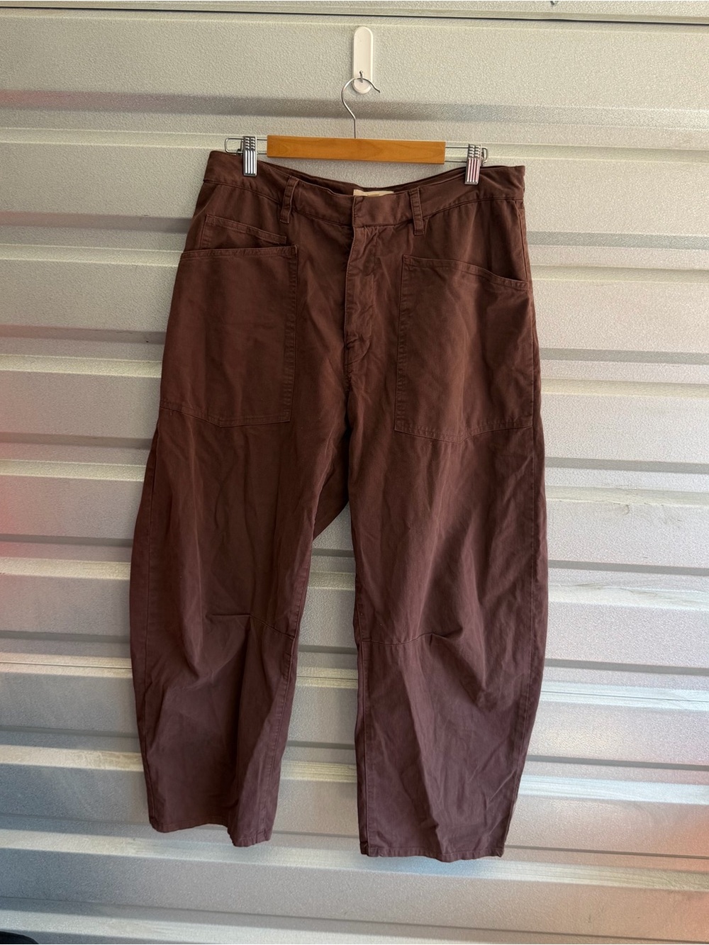 Nili Lotan Shon barrel leg pant